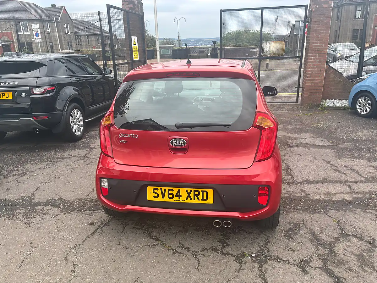 Used 2014 Kia Picanto VR7 Red - Interior and Exterior details 4