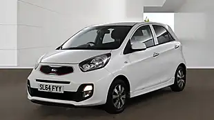 Used 2014 Kia Picanto VR7 White - Interior and Exterior details 3