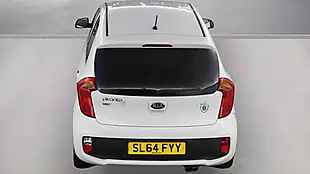 Used 2014 Kia Picanto VR7 White - Interior and Exterior details 6