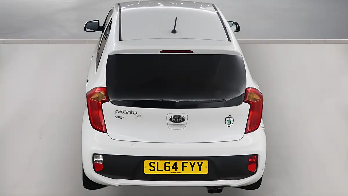 Used 2014 Kia Picanto VR7 White - Interior and Exterior details 6
