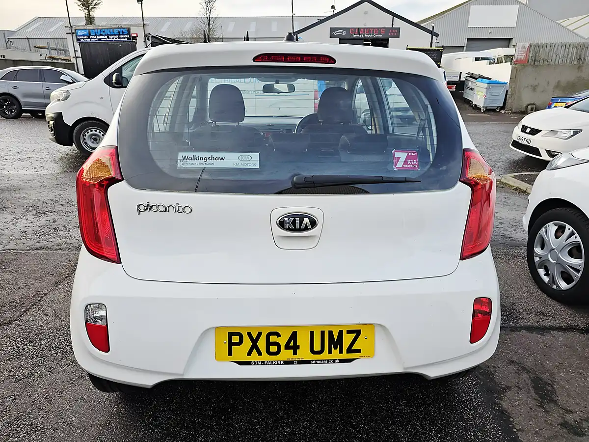 Used 2014 Kia Picanto White - Interior and Exterior details 4