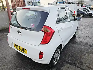 Used 2014 Kia Picanto White - Interior and Exterior details 5