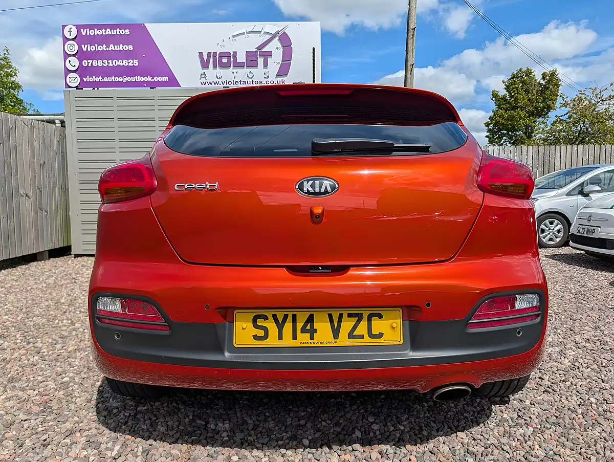 Used 2014 Kia Proceed Se Orange - Interior and Exterior details 8