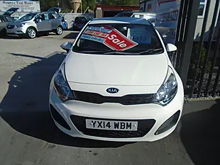 Used 2014 Kia Rio 1 White - Interior and Exterior details 2