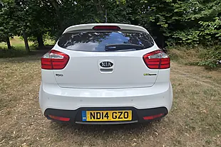 Used 2014 Kia Rio 3 White - Interior and Exterior details 6