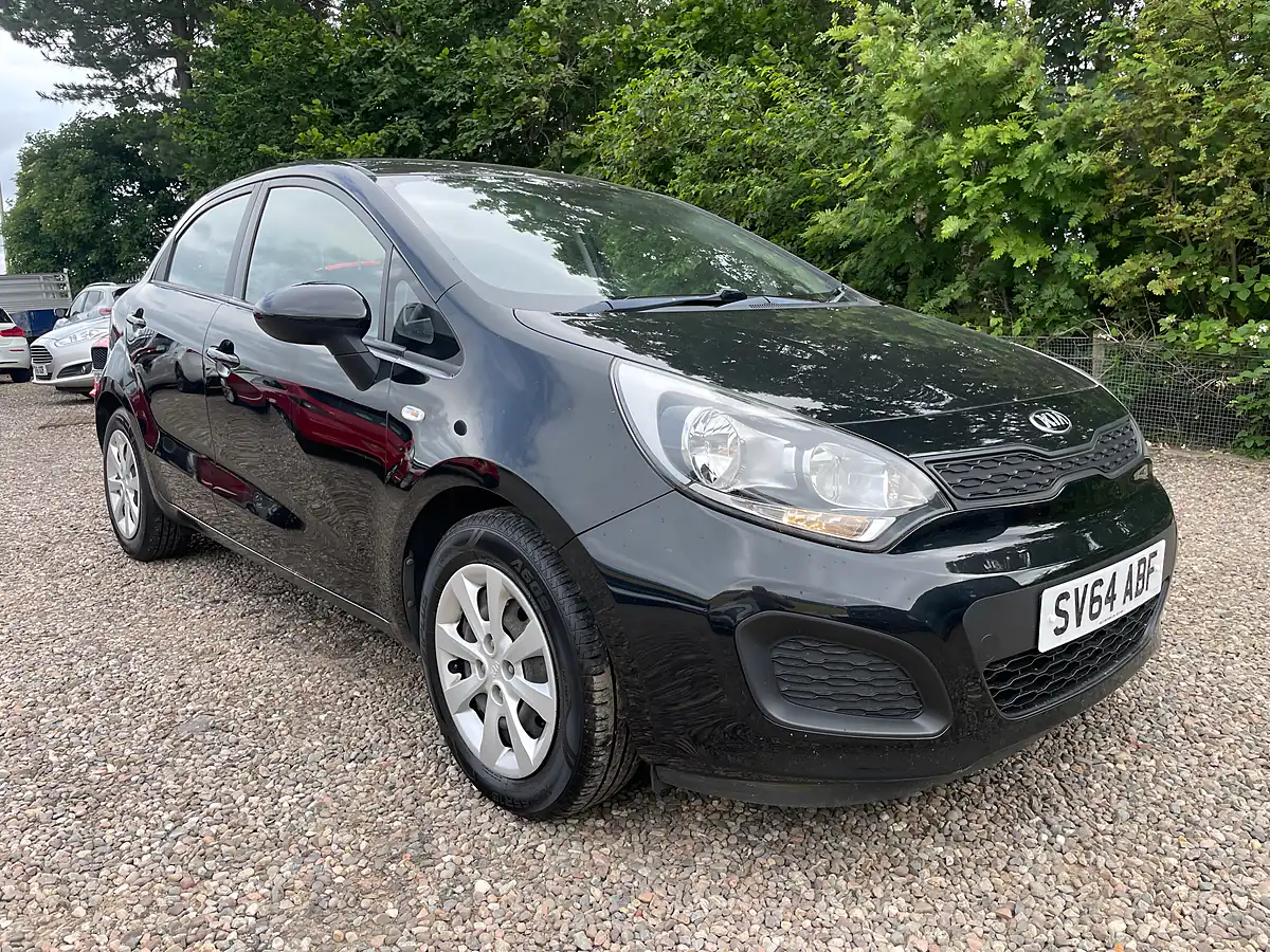 Used 2014 Kia Rio Ecodynamics 1 Air Black - Front View