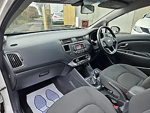 Used 2014 Kia Rio Ecodynamics 3 White - Interior and Exterior details 16