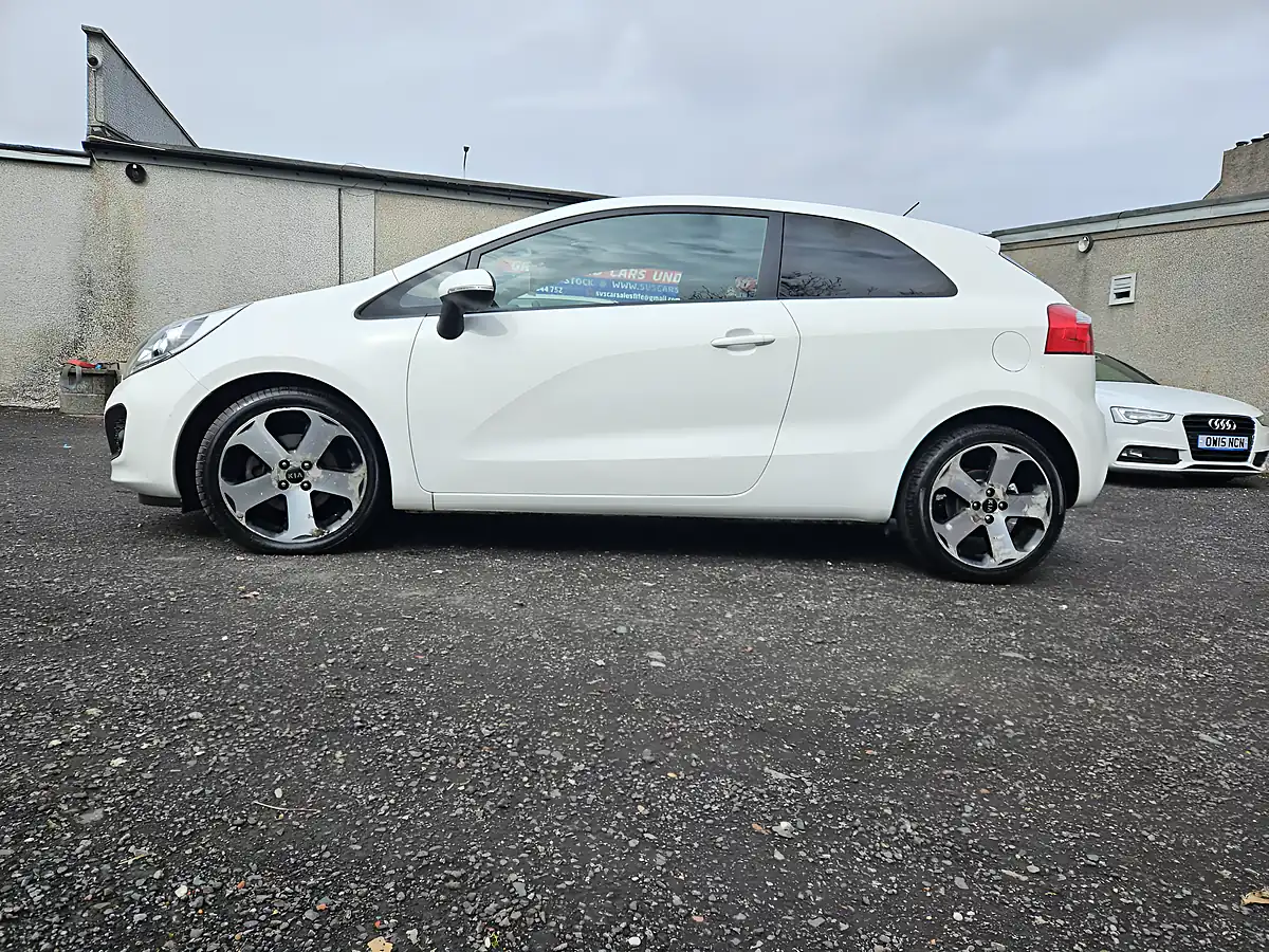 Used 2014 Kia Rio Ecodynamics 3 White - Interior and Exterior details 2
