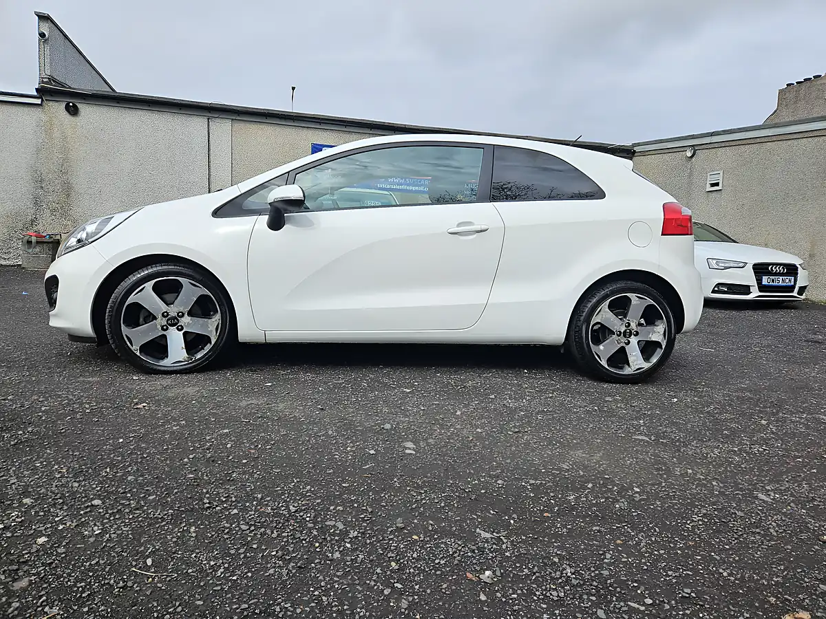 Used 2014 Kia Rio Ecodynamics 3 White - Interior and Exterior details 6