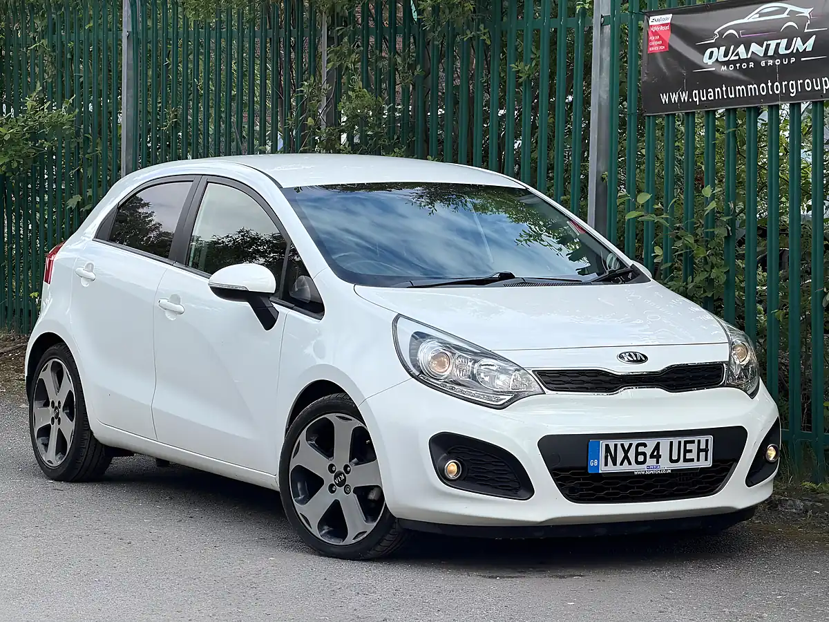 Used 2014 Kia Rio Ecodynamics 3 White - Front View