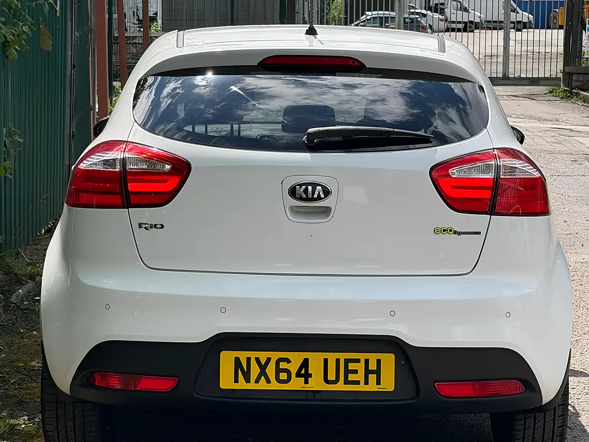 Used 2014 Kia Rio Ecodynamics 3 White - Interior and Exterior details 10