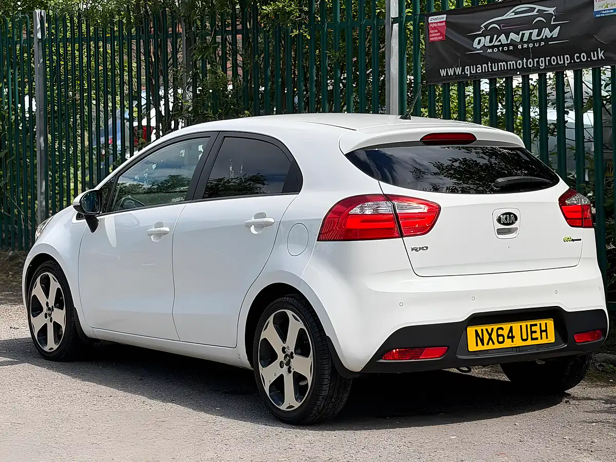 Used 2014 Kia Rio Ecodynamics 3 White - Interior and Exterior details 12