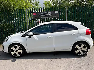 Used 2014 Kia Rio Ecodynamics 3 White - Interior and Exterior details 13