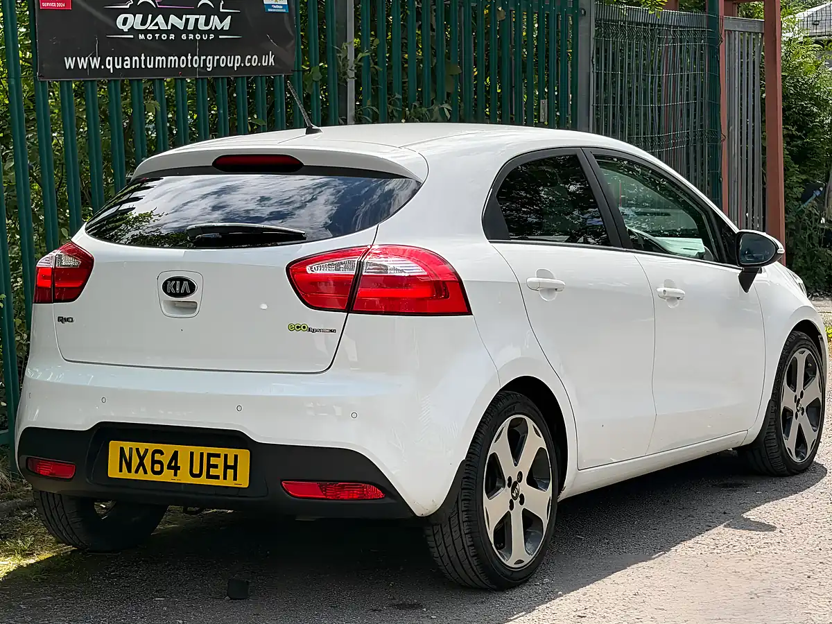 Used 2014 Kia Rio Ecodynamics 3 White - Interior and Exterior details 9