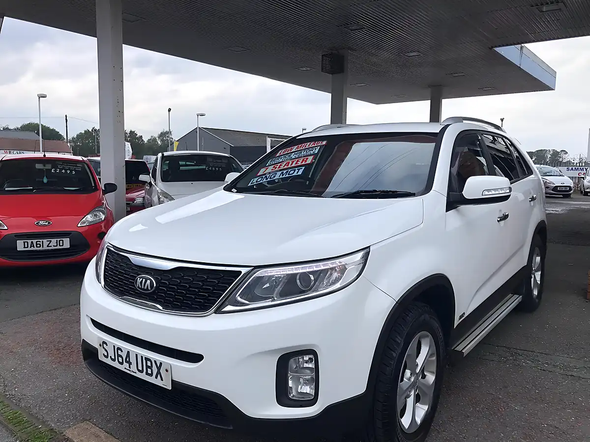 Used 2014 Kia Sorento KX-2 White - Interior and Exterior details 2