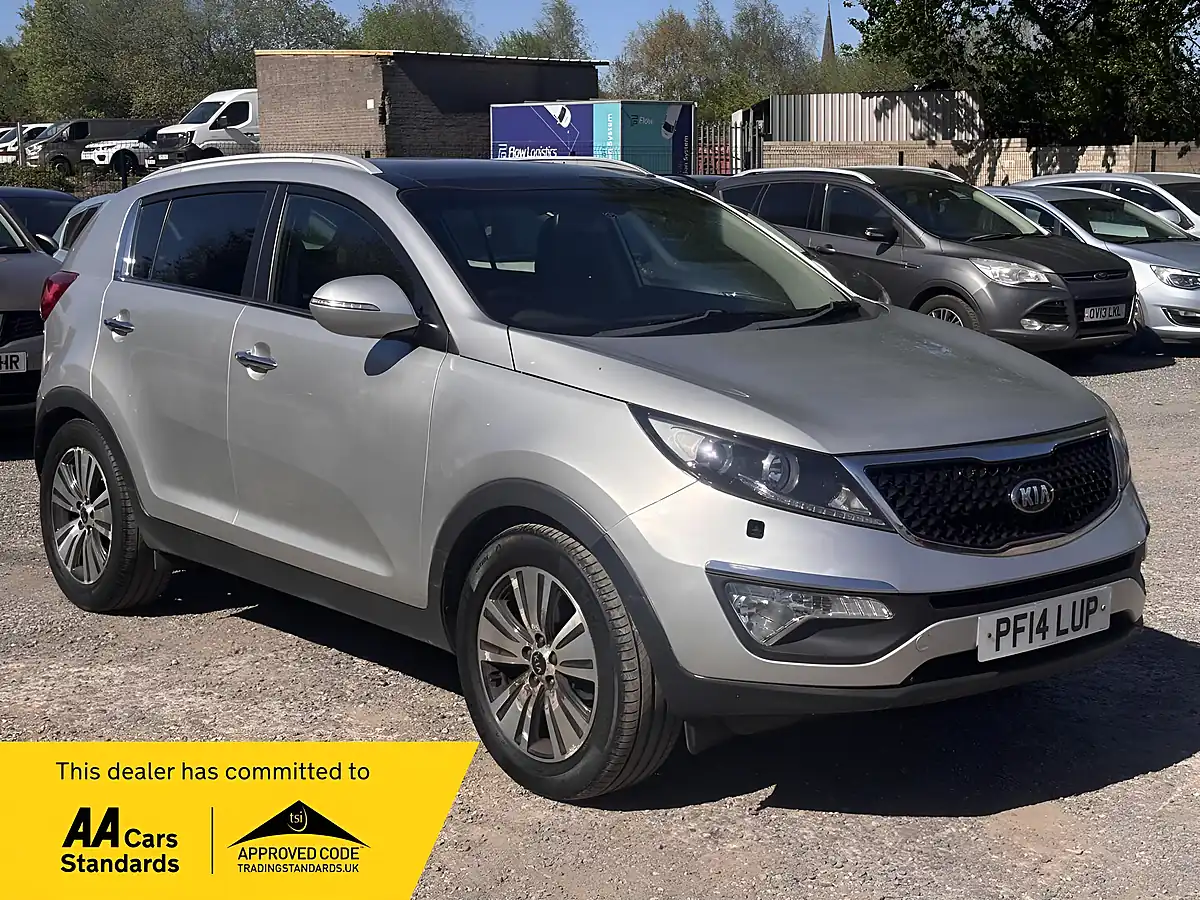 Used 2014 Kia Sportage Ecodynamics 3 2WD Silver - Front View