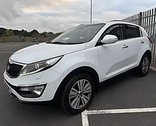 Used 2014 Kia Sportage Isg 4 White - Interior and Exterior details 2