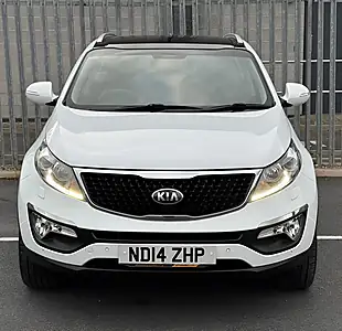Used 2014 Kia Sportage Isg 4 White - Interior and Exterior details 3