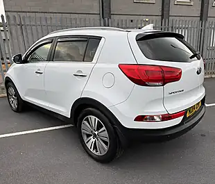 Used 2014 Kia Sportage Isg 4 White - Interior and Exterior details 4