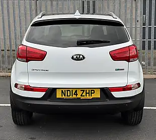 Used 2014 Kia Sportage Isg 4 White - Interior and Exterior details 6