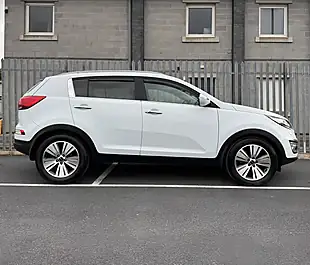 Used 2014 Kia Sportage Isg 4 White - Interior and Exterior details 7