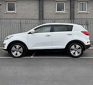 Used 2014 Kia Sportage Isg 4 White - Interior and Exterior details 8