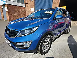 Used 2014 Kia Sportage KX-2 Blue - Interior and Exterior details 2