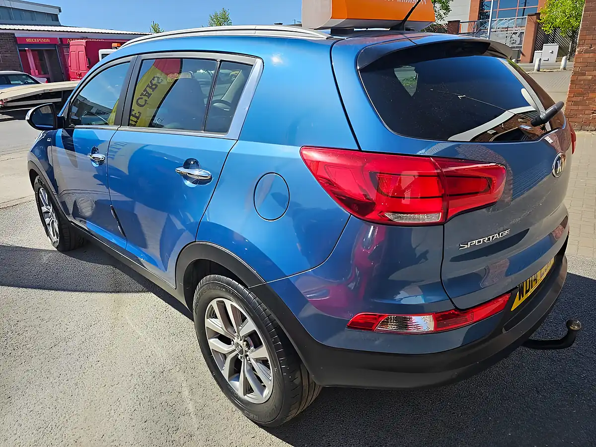 Used 2014 Kia Sportage KX-2 Blue - Interior and Exterior details 3