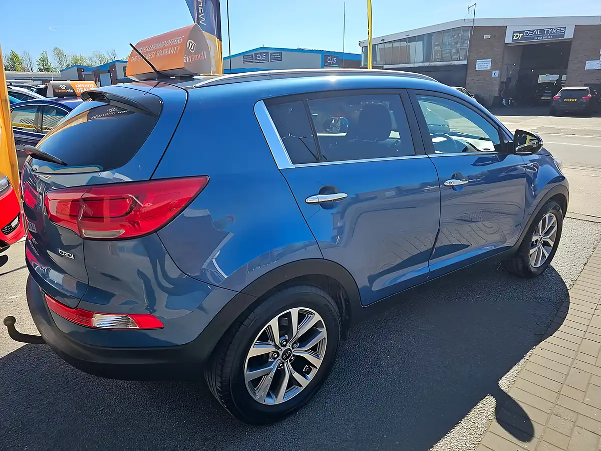 Used 2014 Kia Sportage KX-2 Blue - Interior and Exterior details 4