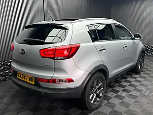 Used 2014 Kia Sportage KX-2 Silver - Interior and Exterior details 13