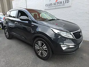 Used 2014 Kia Sportage KX-3 Black - Interior and Exterior details 2