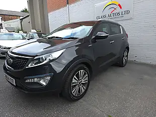 Used 2014 Kia Sportage KX-3 Black - Interior and Exterior details 4
