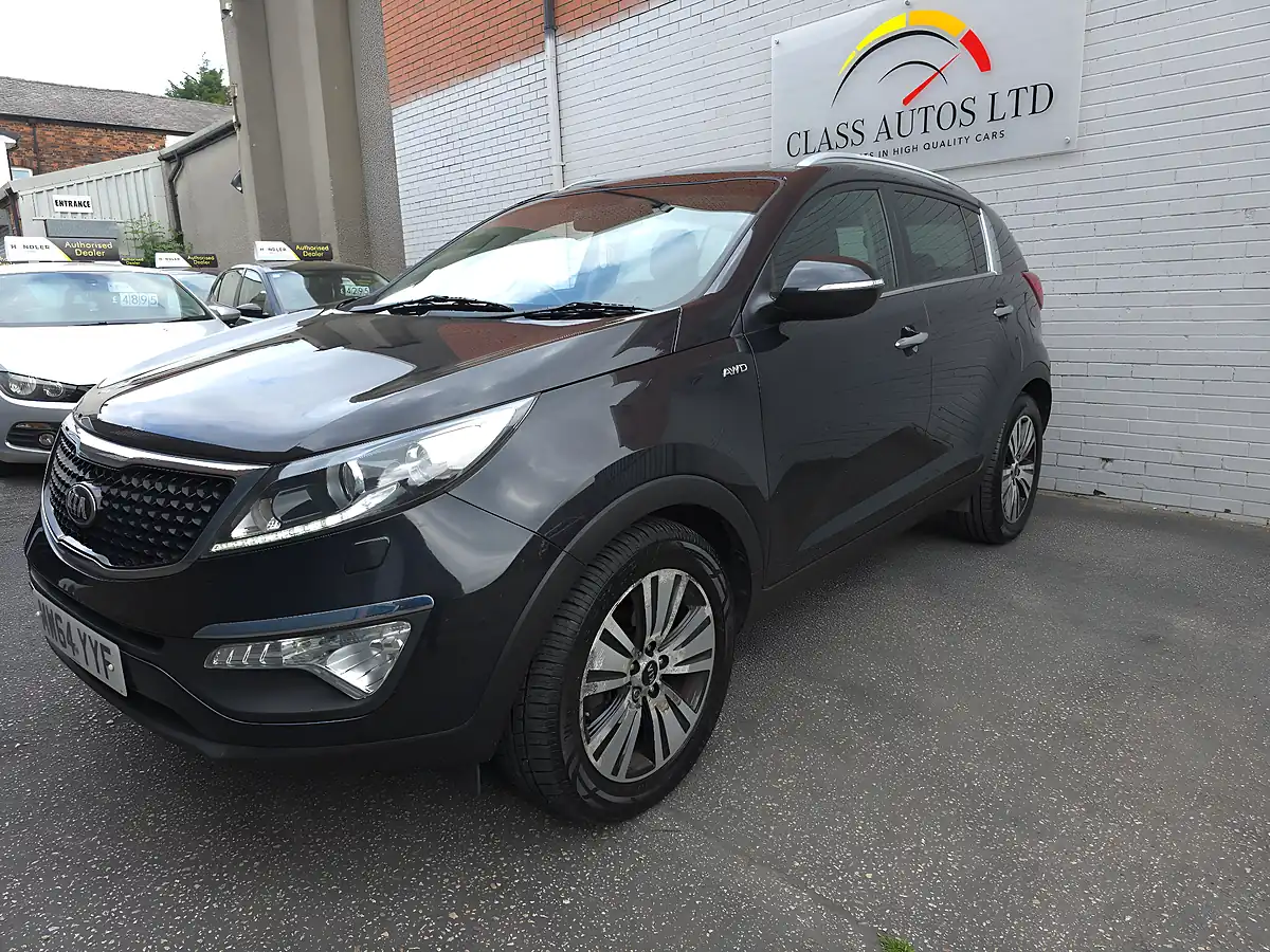 Used 2014 Kia Sportage KX-3 Black - Interior and Exterior details 4