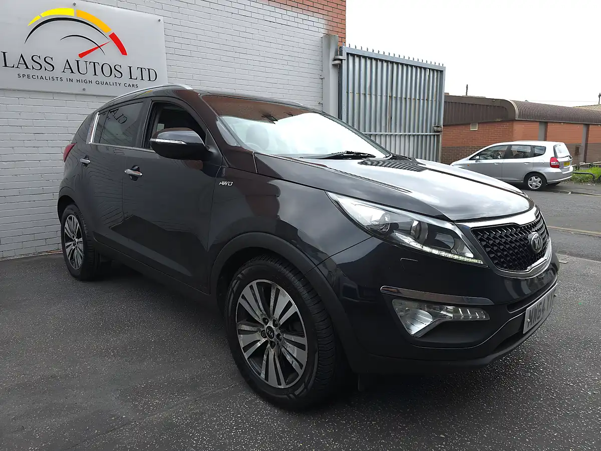 Used 2014 Kia Sportage KX-3 Black - Interior and Exterior details 6