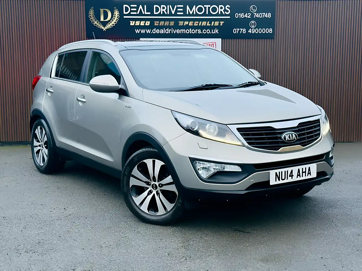 Used 2014 Kia Sportage KX-3 Silver - Front View