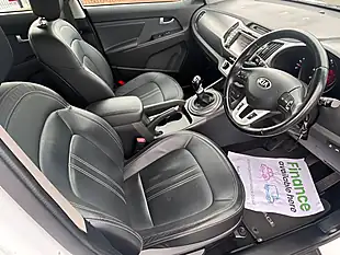 Used 2014 Kia Sportage KX-3 White - Interior and Exterior details 11