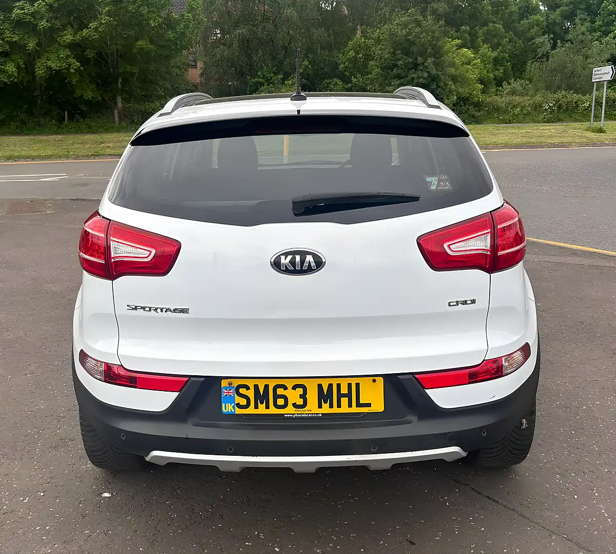 Used 2014 Kia Sportage KX-3 White - Interior and Exterior details 12