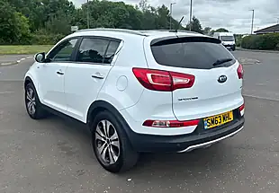 Used 2014 Kia Sportage KX-3 White - Interior and Exterior details 13
