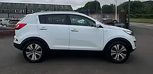 Used 2014 Kia Sportage KX-3 White - Interior and Exterior details 3
