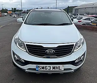 Used 2014 Kia Sportage KX-3 White - Interior and Exterior details 5