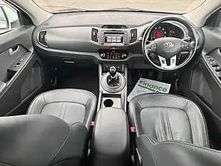 Used 2014 Kia Sportage KX-3 White - Interior and Exterior details 9