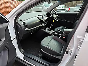 Used 2014 Kia Sportage KX-3 White - Interior and Exterior details 12