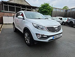 Used 2014 Kia Sportage KX-3 White - Interior and Exterior details 3