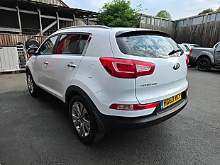 Used 2014 Kia Sportage KX-3 White - Interior and Exterior details 6