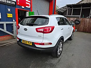 Used 2014 Kia Sportage KX-3 White - Interior and Exterior details 8
