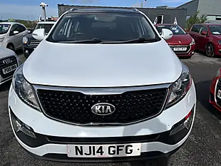 Used 2014 Kia Sportage KX-3 White - Interior and Exterior details 2