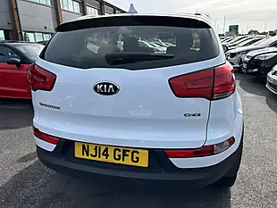 Used 2014 Kia Sportage KX-3 White - Interior and Exterior details 5