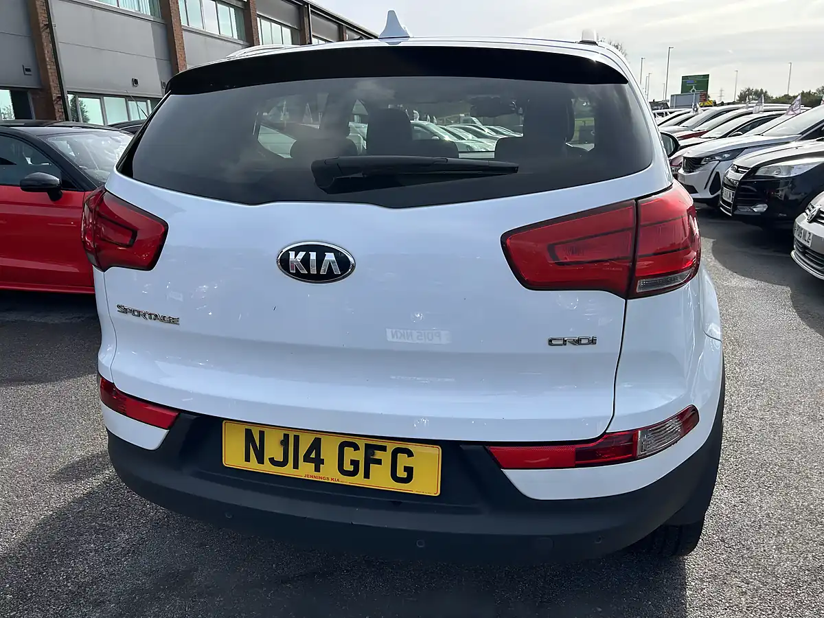 Used 2014 Kia Sportage KX-3 White - Interior and Exterior details 5