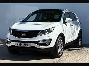 Used 2014 Kia Sportage KX-4 Arctic White - Interior and Exterior details 11
