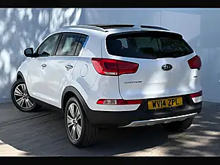 Used 2014 Kia Sportage KX-4 Arctic White - Interior and Exterior details 13